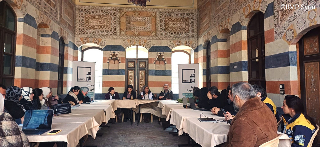 Команда Независимого института во время недавнего визита в Сирию.